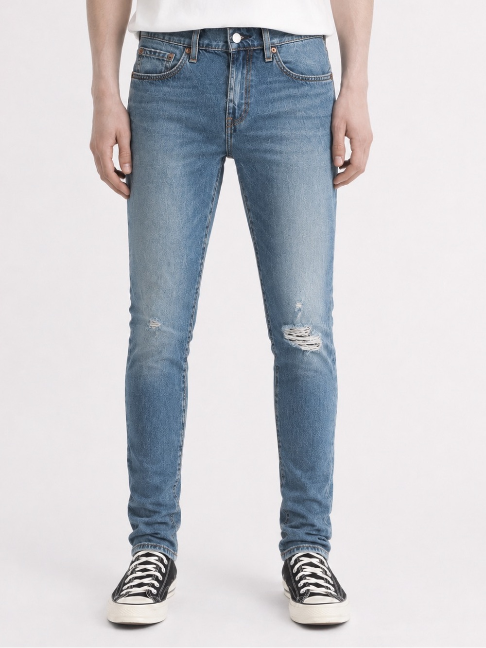 Levi’s Premium 510 Skinny Fit Jeans Marzapane Light Wash Men’s 30x30
